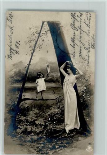 1904 Verlag NPG Serie 195 - Buchstabe A AK