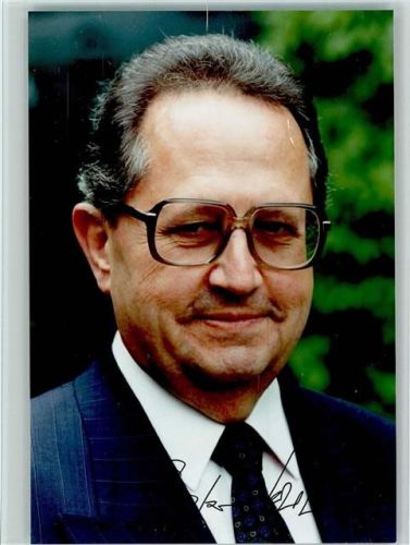 Autogramm - Gustav Wabro - Staatssekretär Baden-Württ.