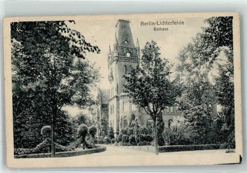 Lichterfelde 1923 Rathaus