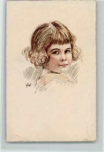 Nr. 1920 - Van Dyck - Kinderporträt Wenau Künstlerkarte
