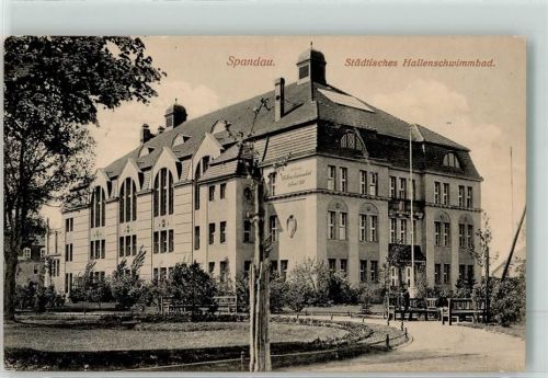 Spandau 1922 Städtisches Hallenschwimmbad