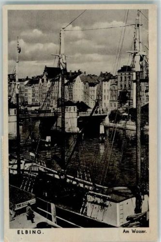Elbing 1941 Hafen