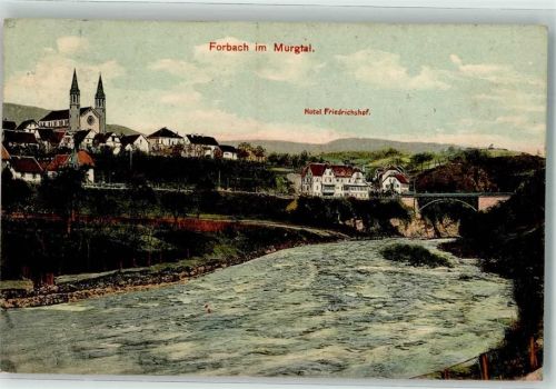 Forbach 1909 Hotel Friedrichshof