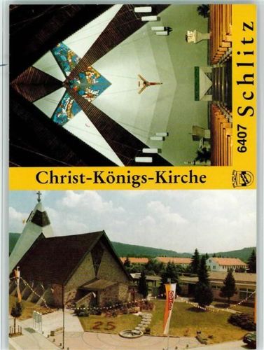 Schlitz Christ Königs Kirche Innenansicht