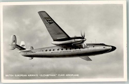 BEA Elizabethan Propeller Maschine