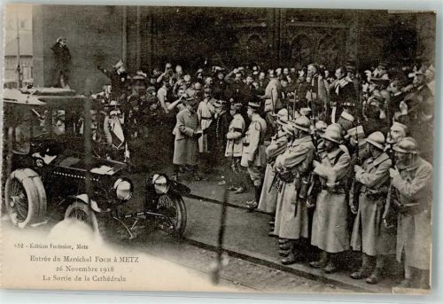 Metz 1918 Marschall Foch Uniform WK I Auto Oldtimer