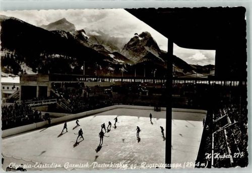 Garmisch-Partenkirchen 1955 Olympia Eisstadion Verlag Huber 279