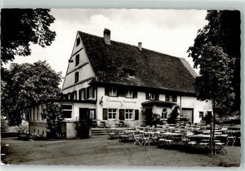 Bonndorf 1961 Gasthaus Pension Haldenhof