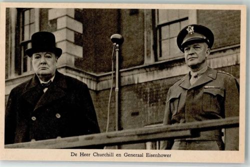 Herr Churchill und General Eisenhower Raphael Tuck