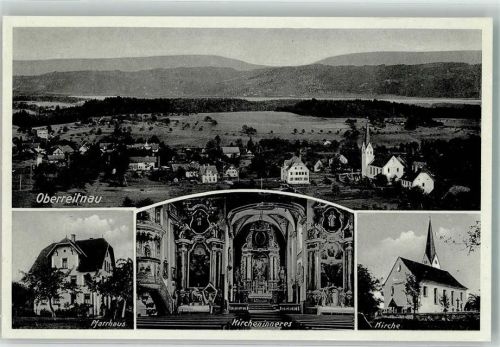Oberreitnau Kirche Pfarrhaus