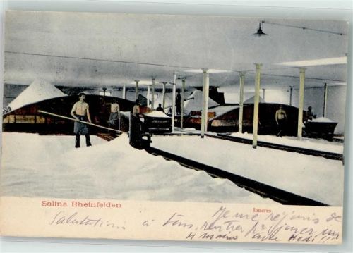 Rheinfelden 1906 Saline Beruf AK