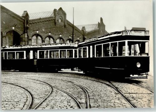 Berlin, unsortiert Berliner Verkehrsmittel Straßenbahn Serie 11 Typ TEM 26 Zwillingstriebegw.
