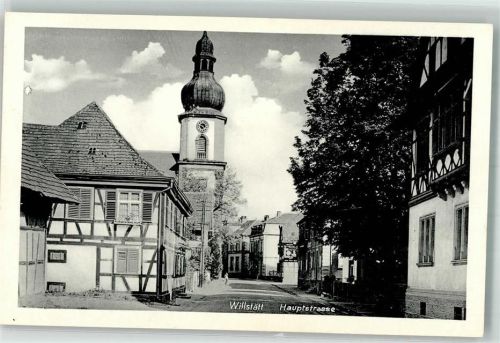 Willstätt Hauptstrasse Kirche