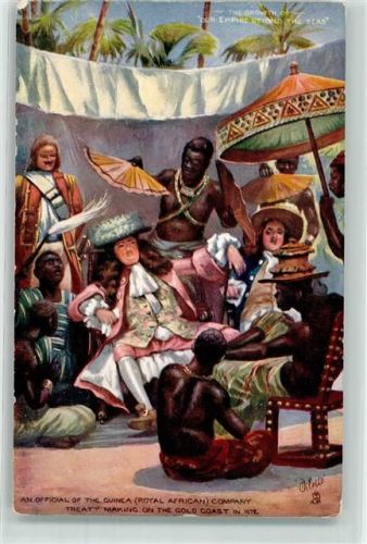 British Kolonien Sklaven The Gold Coast Tucks Post Card 9147
