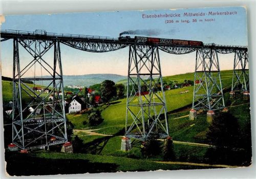 Mittweida Eisenbahnbrücke Mittweida - Markersbach Eisenbahn