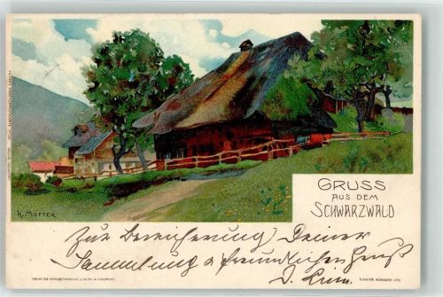 1899 Schwarzwaldhaus Verlag Velten Nr. 50