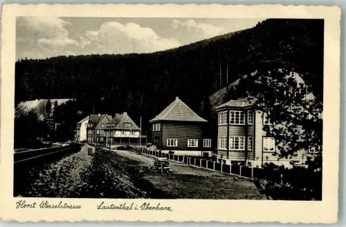 Lautenthal 1938 WK II Horst Wessel- Straße