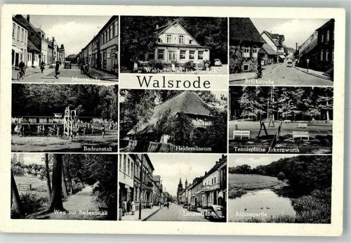 Walsrode Badeanstalt Moorstraße VW Käfer Oldtimer Tennis