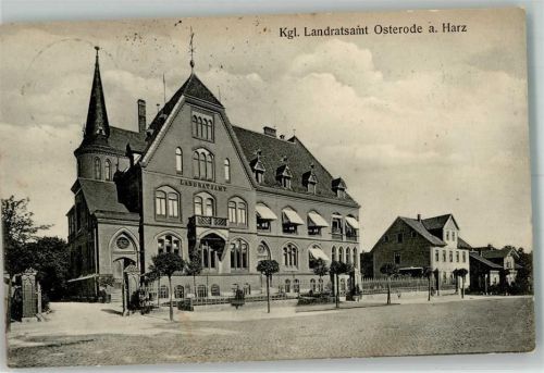 Osterode 1911 Kgl. Landratsamt