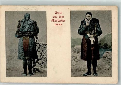 1923 Altenburger Lande Volkstypen