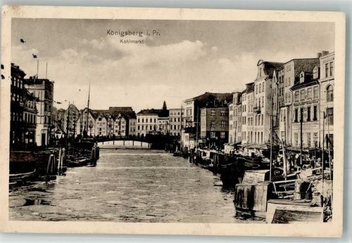 Königsberg 1916 Kohlmarkt Feldpost WK I
