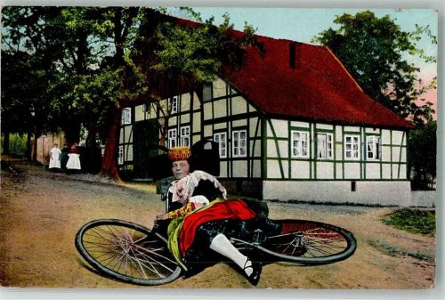 1938 Bauernhaus Fahrrad Verlag Kuhlmann Nr. 8