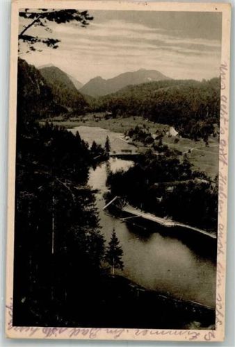 Füssen 1928 Schwimmbad Faulenbach