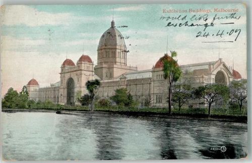 Melbourne 1909 Ausstellung- Gebäude Australien