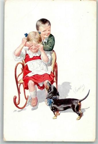 Feiertag, Karl Kinder im Schaukelstuhl - Wer bin ich? Brüder Kohn B.K.W.I. 322-4