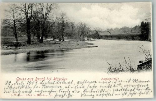 Bruck 1901 Adelskorrespondenz Amperpartie