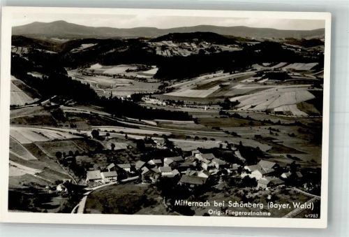 Schönberg Fliegeraufnahme Mitternach Freigegeben d. R.L.M.