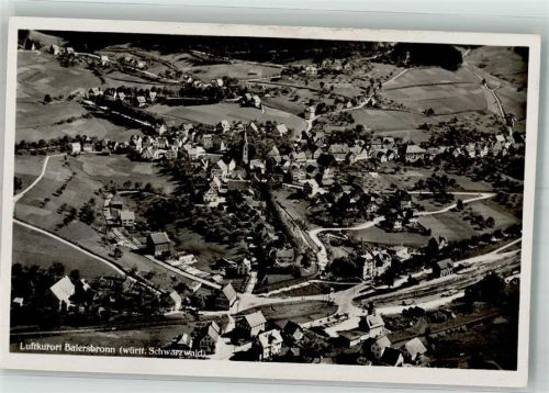 Baiersbronn Fliegeraufnahme Freigegeben d. R.L.M.