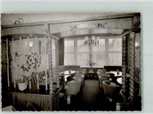 Meschede Hotel Gerke Ort handschriftlich