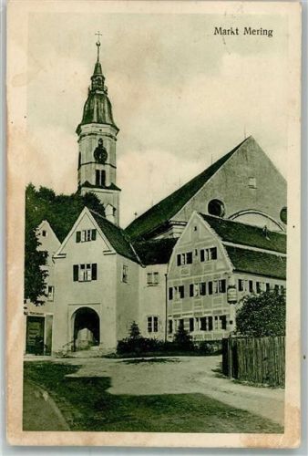 Mering Marktplatz Kirche