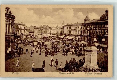 Ploiesti Marktszene