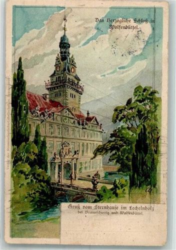 Wolfenbüttel 1901 Das Herzogl. Schloss