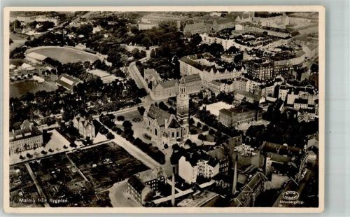 Malmö 1937 Fliegeraufnahme