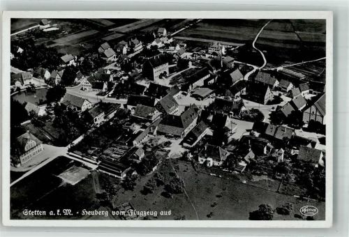 Stetten Fliegeraufnahme Heuberg Freigeg. d. R.L.M.