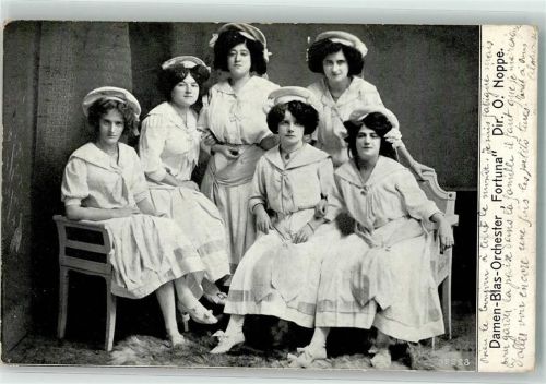 1912 Blas Orchester Fortuna Direktor O. Noppe
