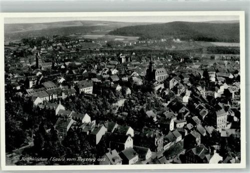 Neunkirchen Fliegeraufnahme Freigegeben d. R.L.M.