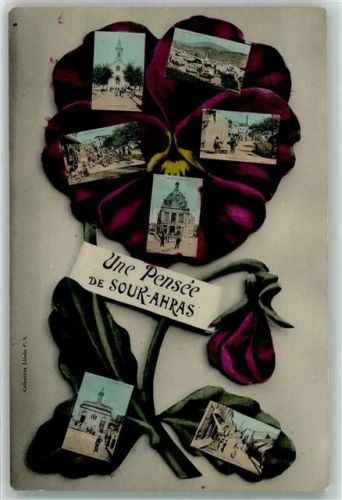 Constantine 1909 Souq Ahras Ort lt. Stempel