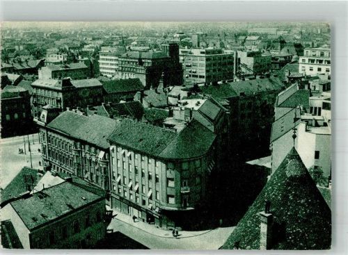 Zagreb 1948 Centre de la ville