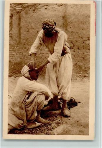 Typen aus Algerien - Barbier arabe Berufe