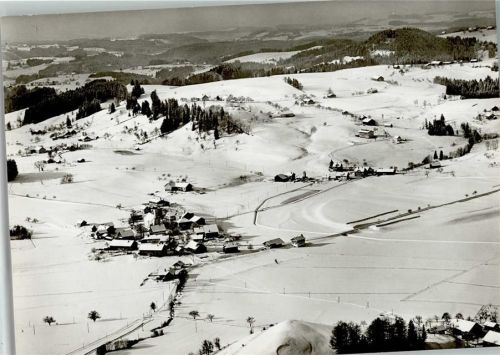 Maierhöfen Luftaufnahme Winter