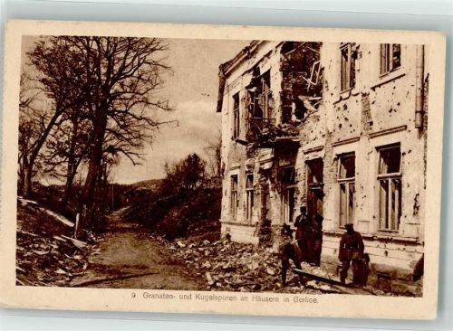Gorlice 1917 Feldpost WK I Mag.-Fuhrpark Kol. 124