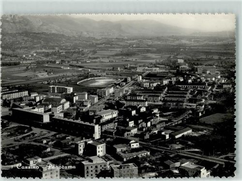Cassino Stadion Luftaufnahme