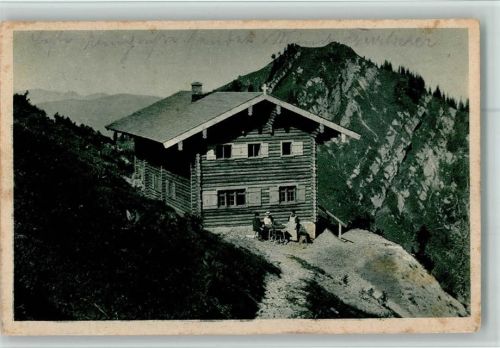 Oberstaufen Staufnerhaus auf dem Hochgrat Hüttenstempel