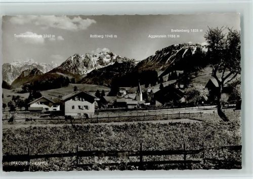 Kappel Tannheimerberge Roßberg Aggenstein Breitenberg