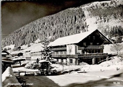 Oberjoch Alpengasthof zum Löwen Winter