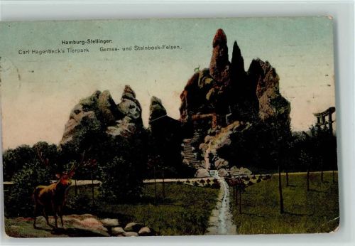 Stellingen Carl Hagenbecks Tierpark Gemse- u. Steinbock-Felsen